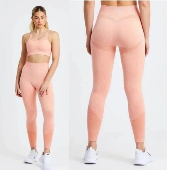 AYBL Motion Seamless Legging Women's In Peach Size Small - Picture 1 of 5